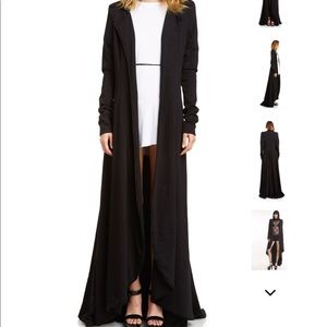 Mark and Estel cascade maxi coat